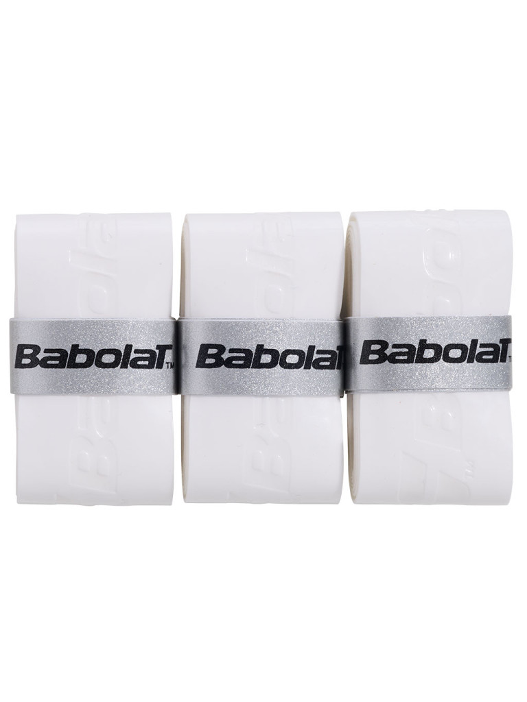 Овъргрип за падел Babolat Comfort Padel, бял, 3 бр.