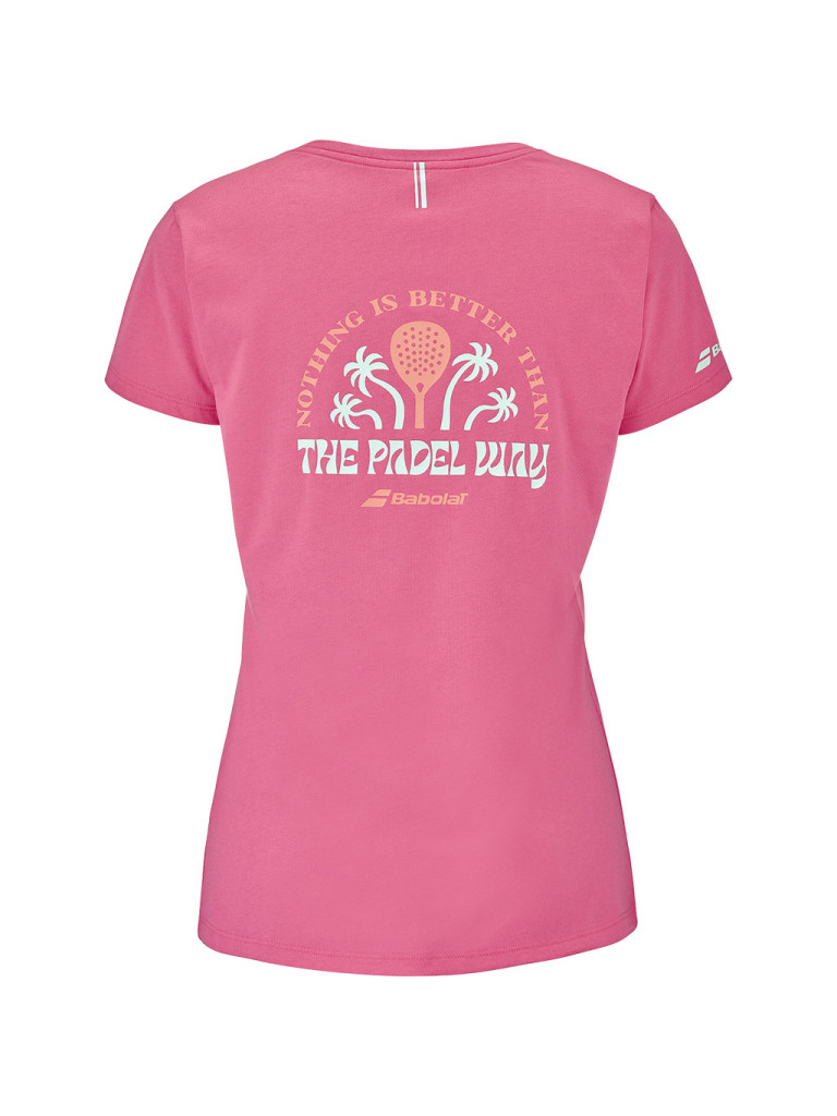 Babolat PERF COTTON TEE SUN KISSED CORAL дамска тениска