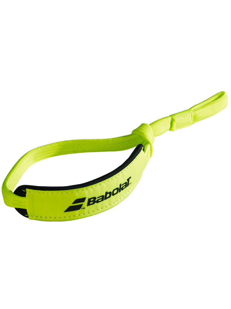 Каишка за падел ракета Babolat Wrist Strap, жълта