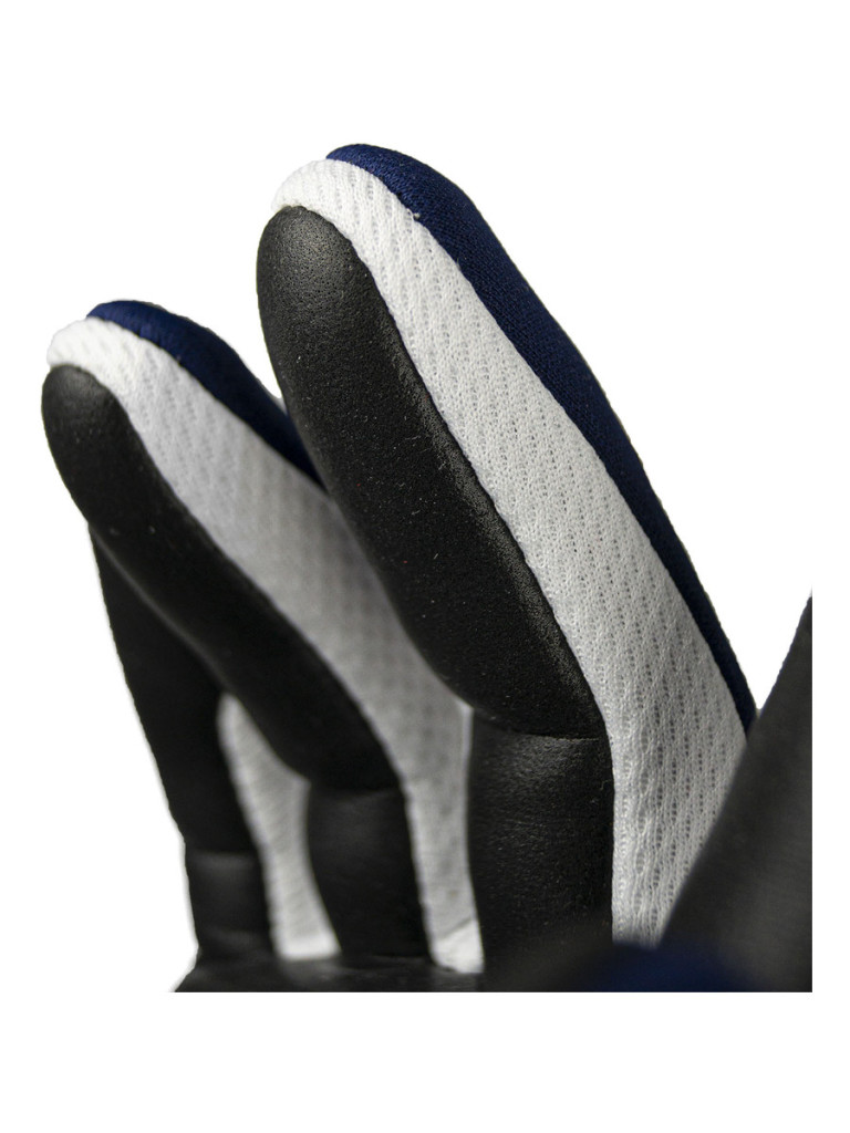Reusch Pure Contact Gold Junior 2024 Goalkeeper Gloves - Premium Blue-Electric Orange-Black