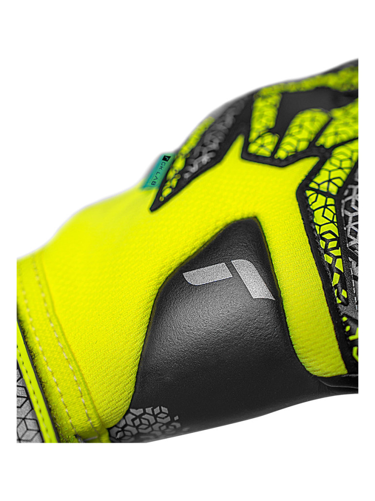Вратарски ръкавици Reusch Attrakt Gold X NC 2025 - Yellow-Black-Silver