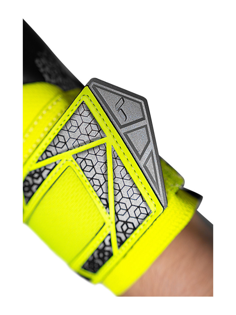 Вратарски ръкавици Reusch Attrakt Gold X NC 2025 - Yellow-Black-Silver
