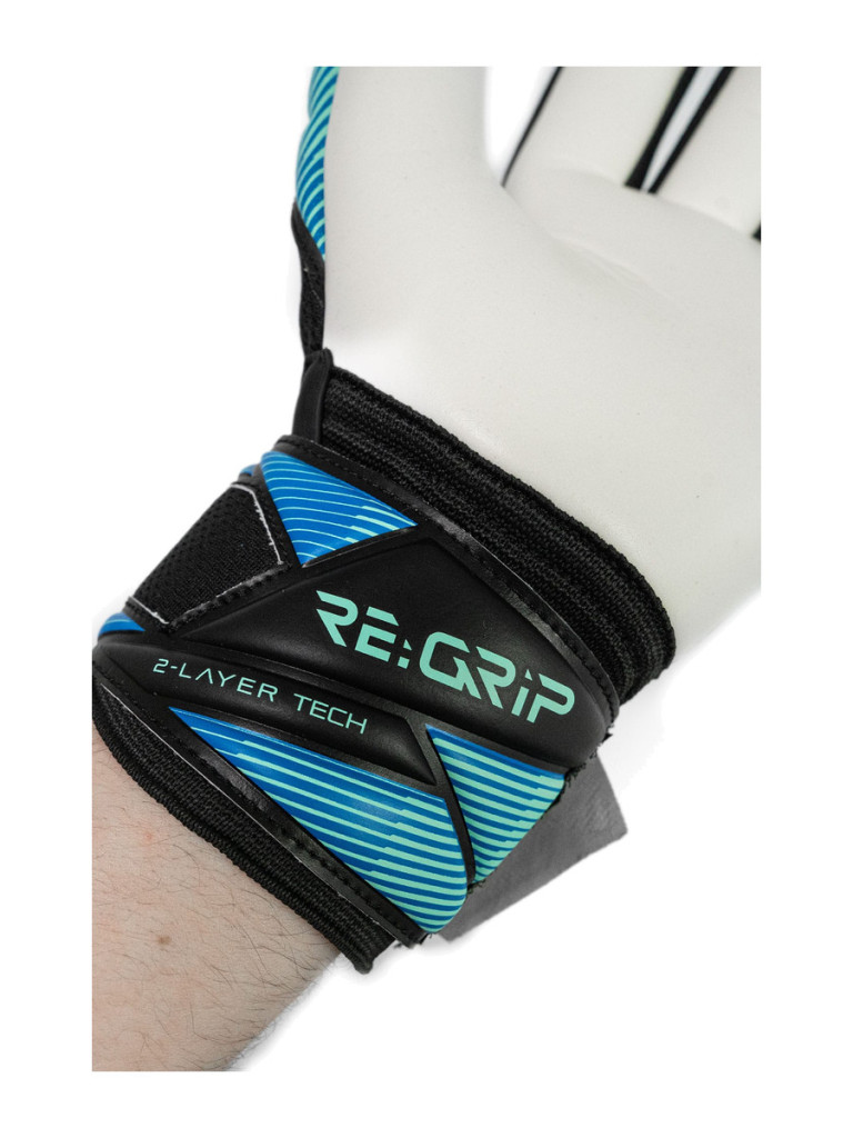 Вратарски ръкавици Reusch Attrakt RE:GRIP NC 2026 - Black-Ocean-Light