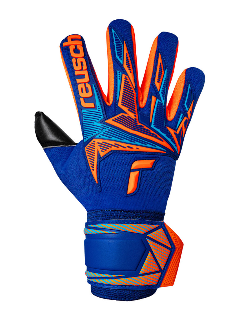 Reusch Attrakt Freegel Duo NC 2026 Goalkeeper Gloves - Blue-Orange