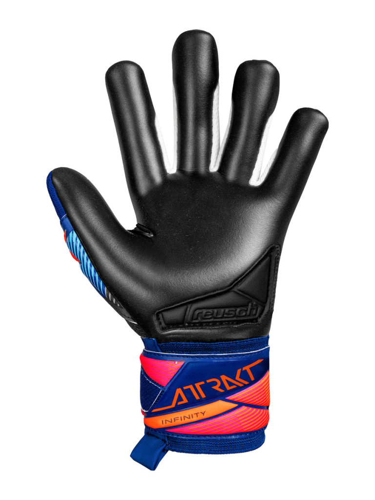Вратарски ръкавици Reusch Attrakt Infinity Evolution NC 2026 - Blue-Orange