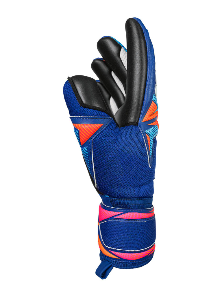 Вратарски ръкавици Reusch Attrakt Infinity Evolution NC 2026 - Blue-Orange