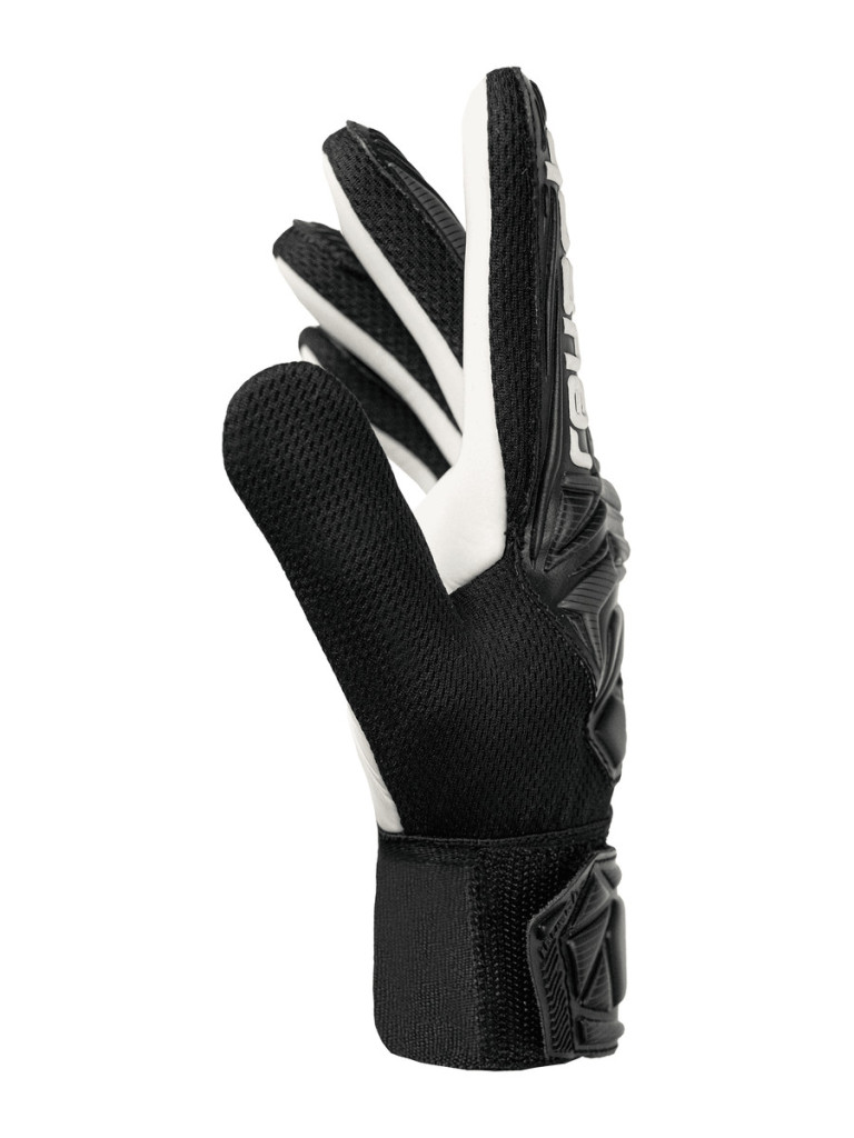 Детски вратарски ръкавици Reusch Attrakt Starter Solid Junior 2026 - Black