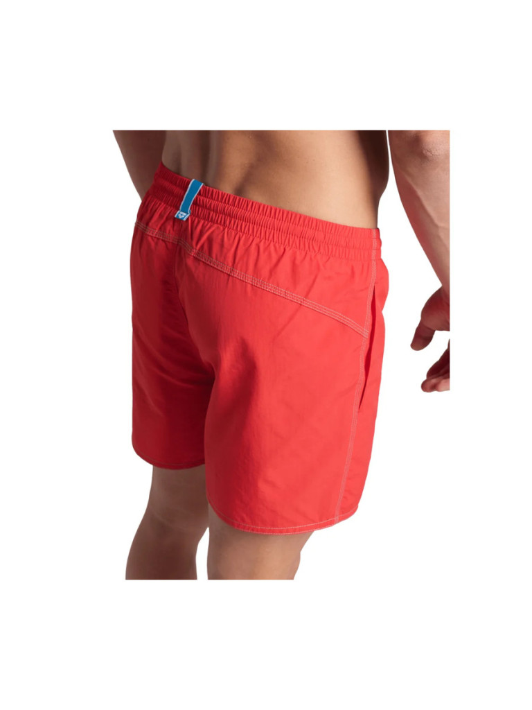 Мъжки плажни шорти Arena Bywayx R - Fluo Red-Water