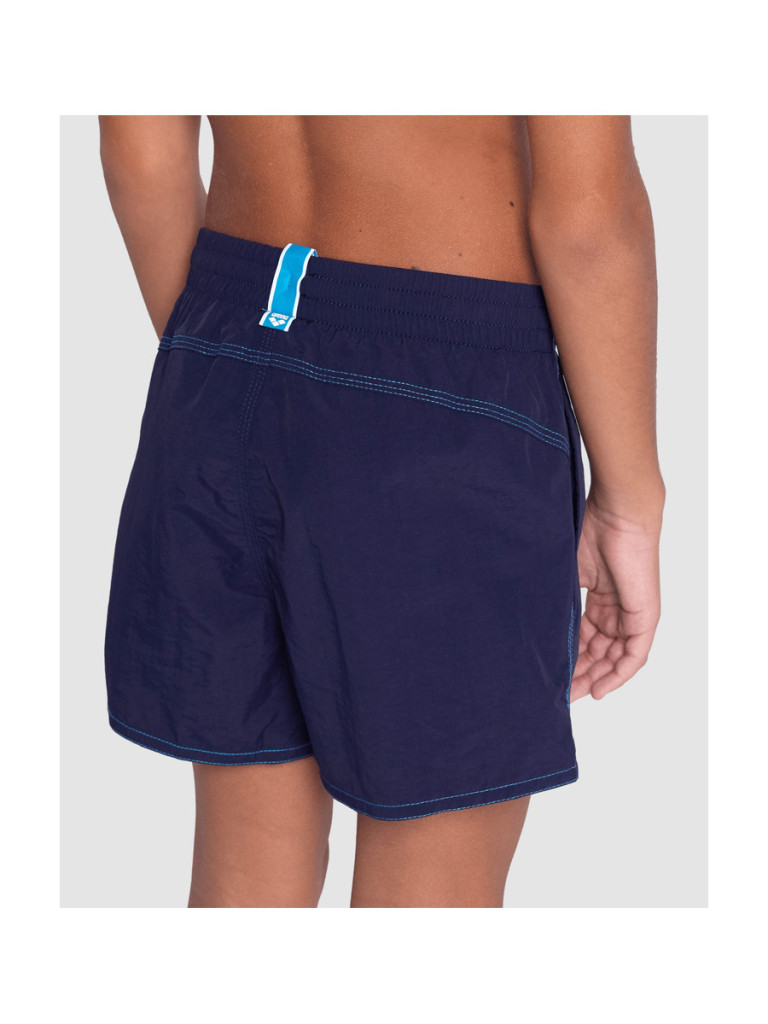Детски плажни шорти Arena Bywayx Youth R - Navy-Turquoise