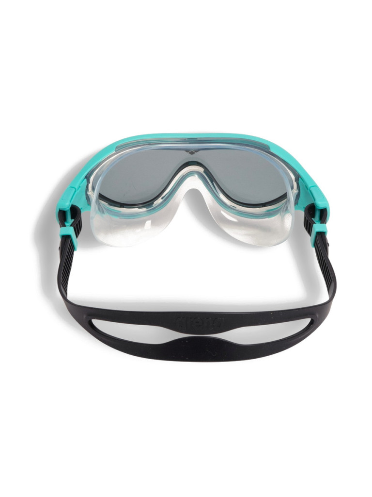 Детски очила за плуване Arena The One Mask Junior - Dark Smoke-Water-Black