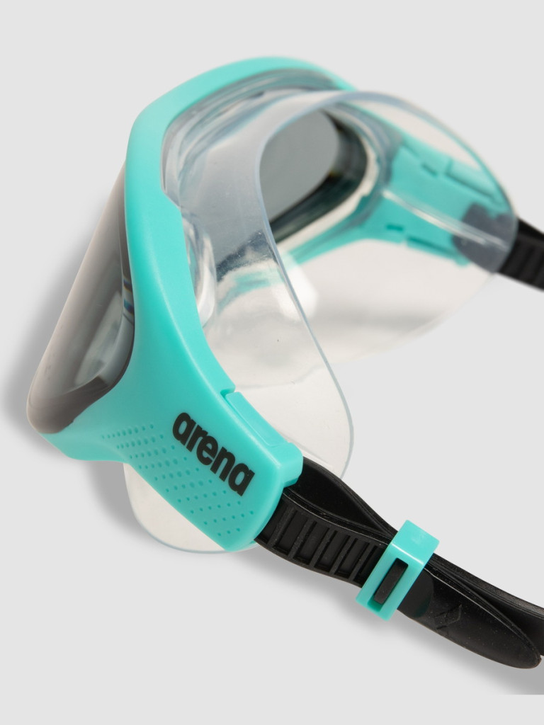 Детски очила за плуване Arena The One Mask Junior - Dark Smoke-Water-Black