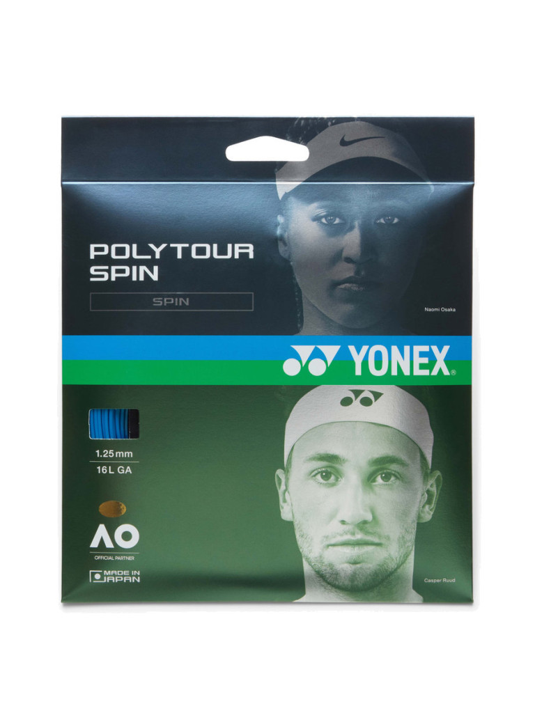 Тенис кордаж Yonex POLYTOUR SPIN 12 м - Cobalt Blue