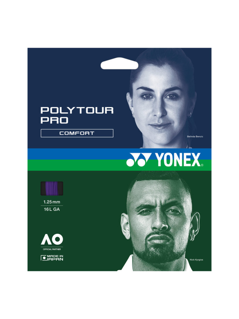 Тенис кордаж Yonex POLYTOUR PRO 12 м - Midnight Purple