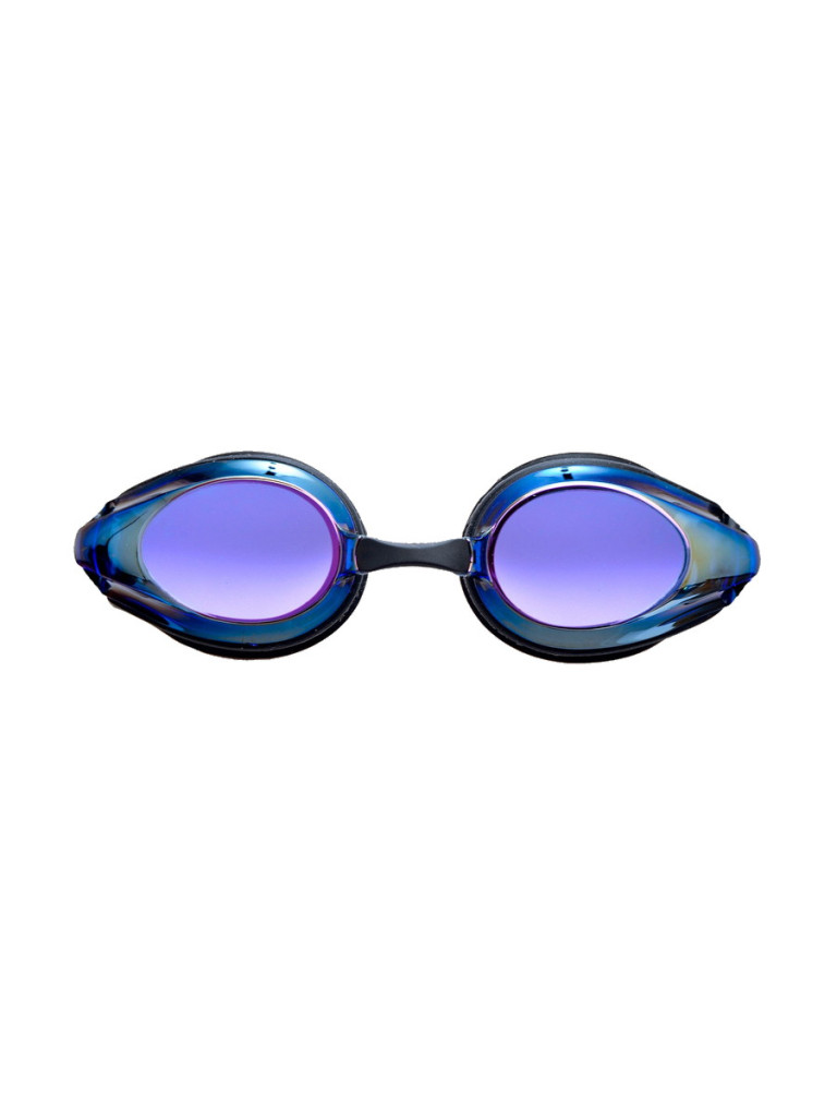 Състезателни очила за плуване Arena Tracks Mirror - Black-Blue Multi-Black