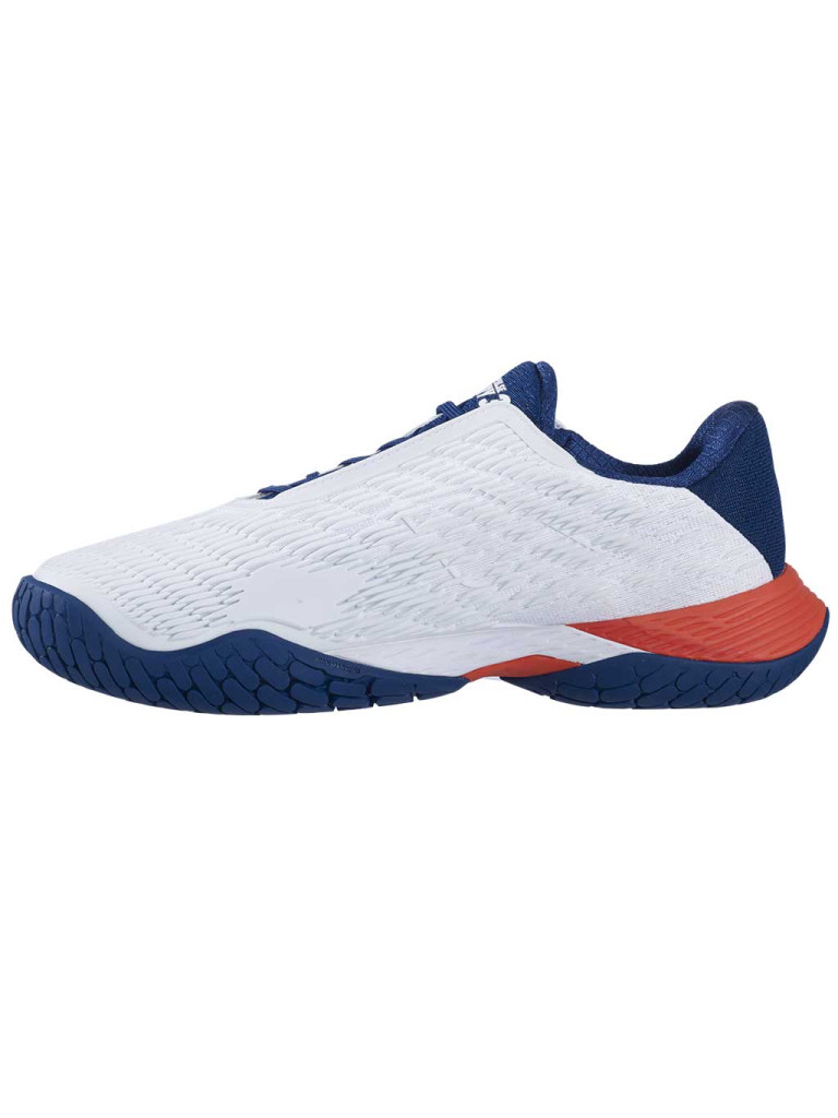 Babolat Propulse Fury 3 AC White / Estate Blue мъжки тенис обувки