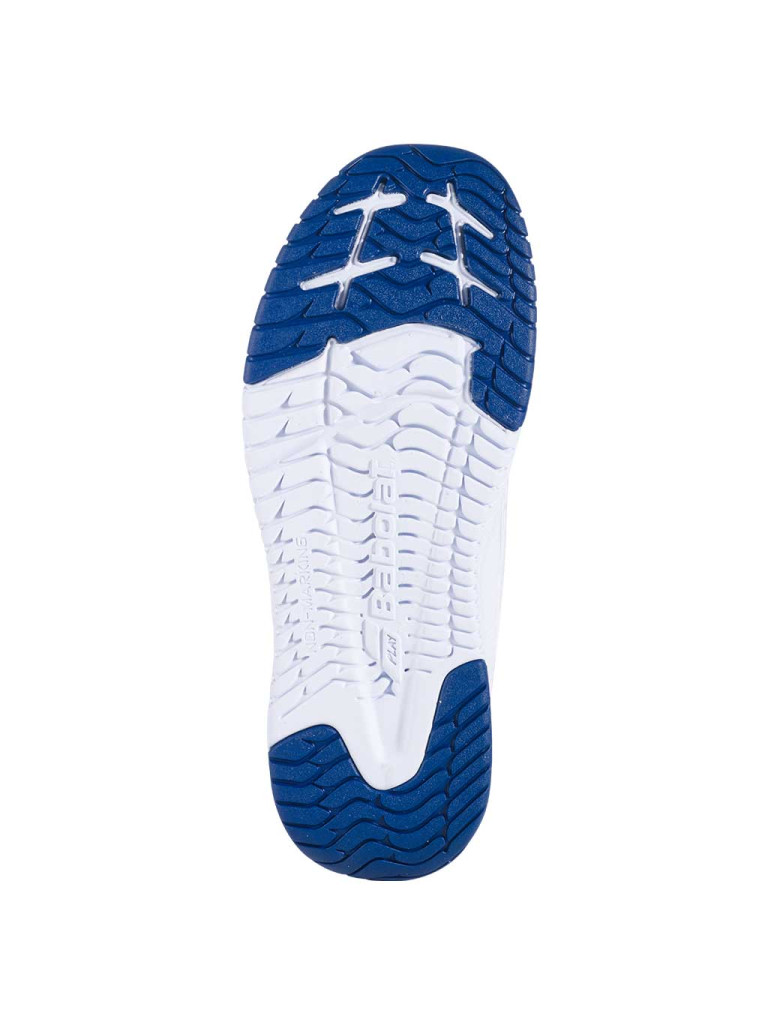 Детски тенис обувки за момчета Babolat PULSION All Court KID - White / Estate Blue