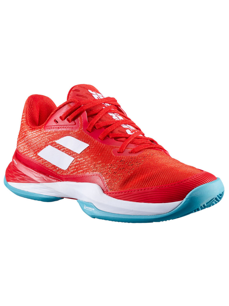 Babolat JET MACH 3 CLAY WOMEN Fiesta Red дамски тенис обувки