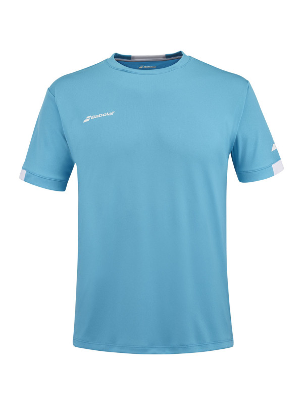 Babolat Play Crew Neck Tee Boy Cyan Blue 2024 детска тениска
