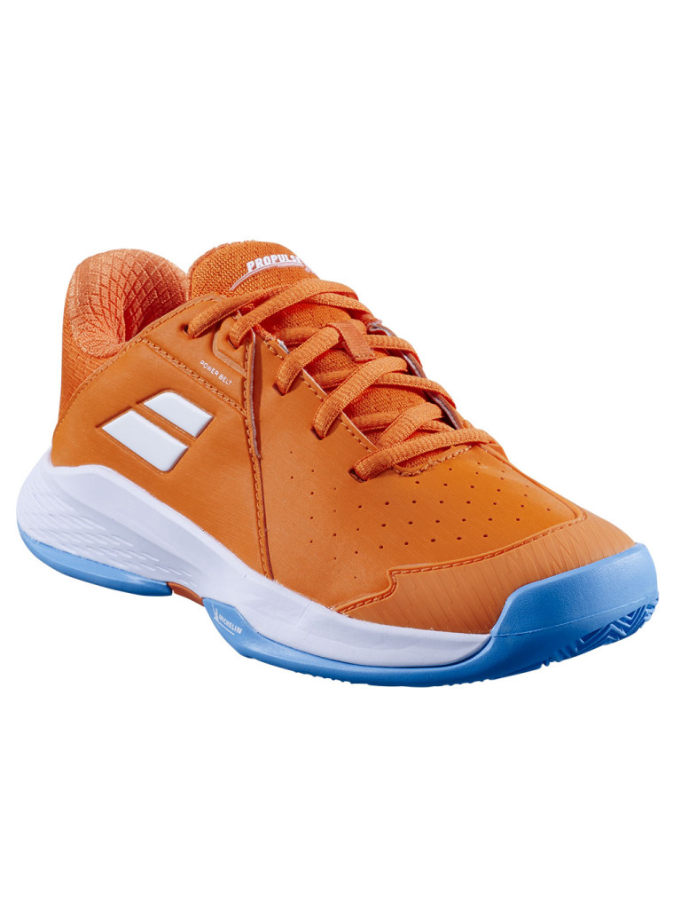 Детски тенис обувки Babolat Propulse Junior 3 All Court - Orange Peel