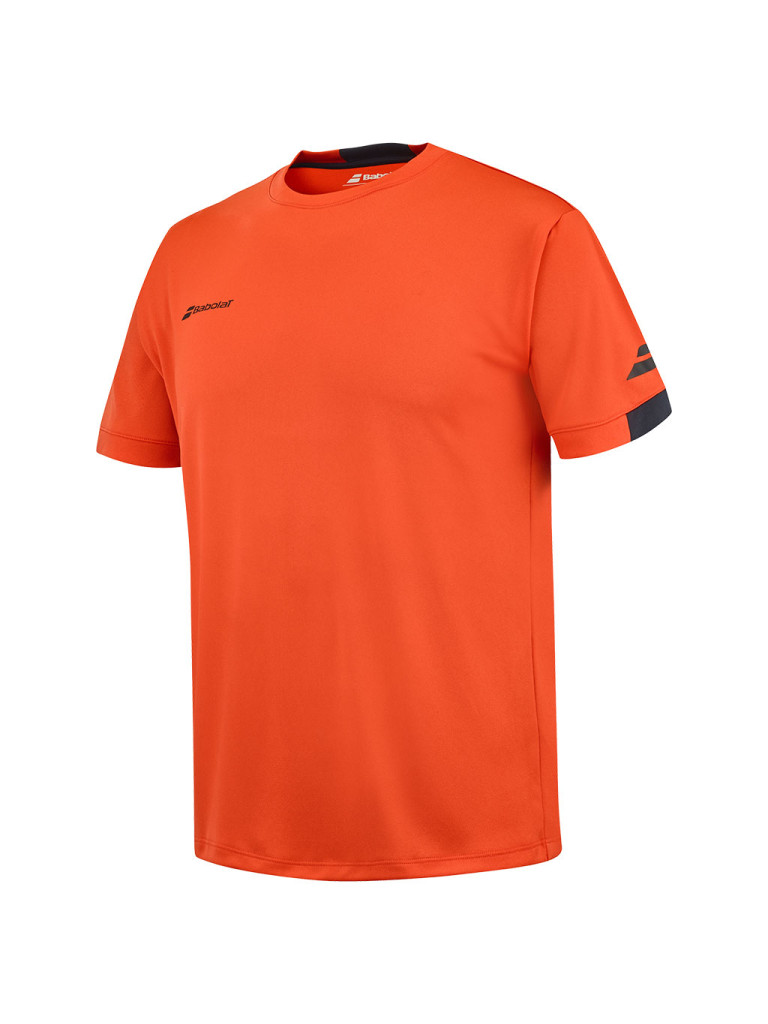 Мъжка тениска Babolat Play Crew Neck Fiesta Red 2024