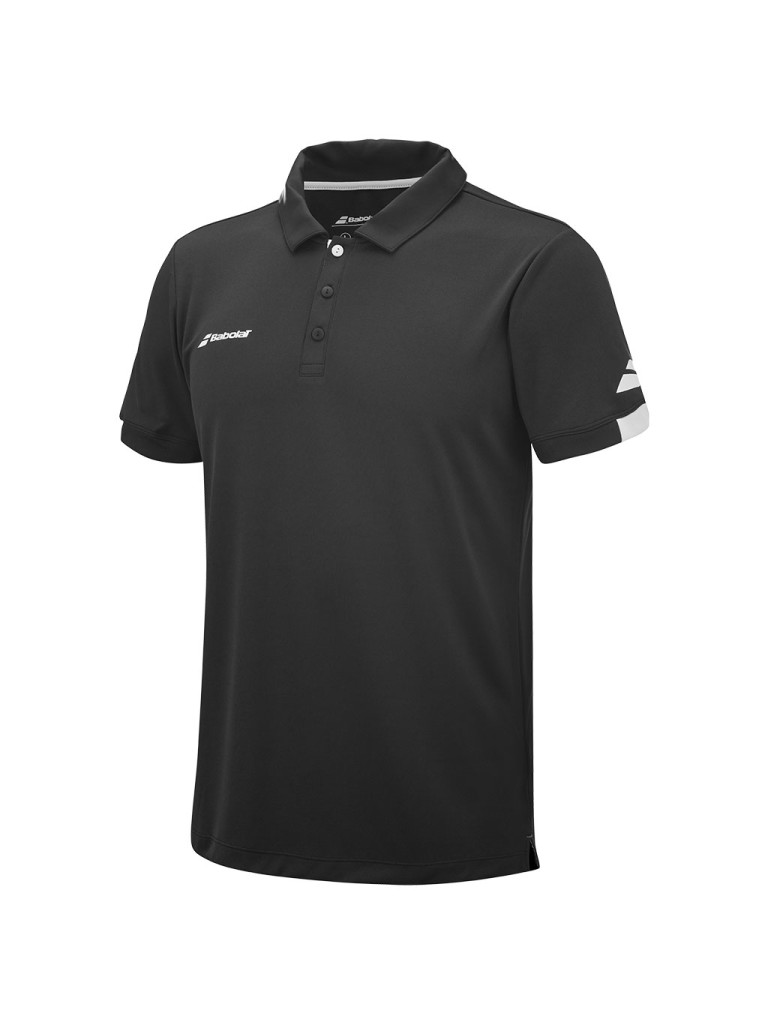 Babolat PLAY POLO MEN BLACK 2024 мъжка поло тениска