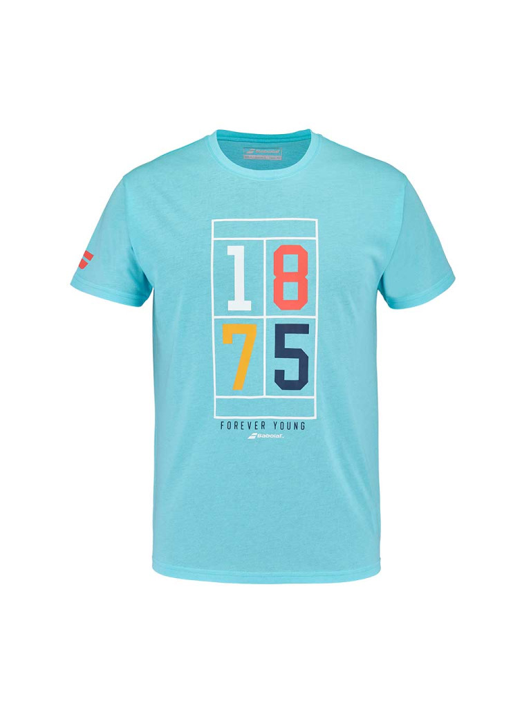 Мъжка тениска Babolat EXERCISE VINTAGE TEE ANGEL BLUE