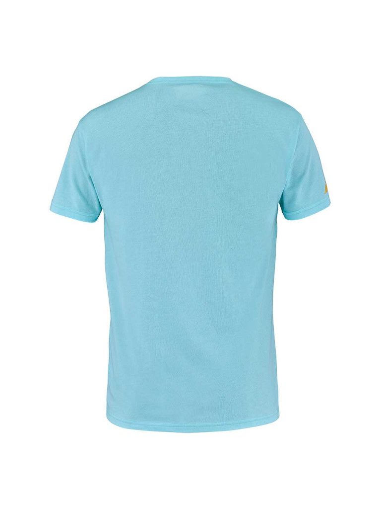 Babolat Exercise Message Tee Men - Angel Blue