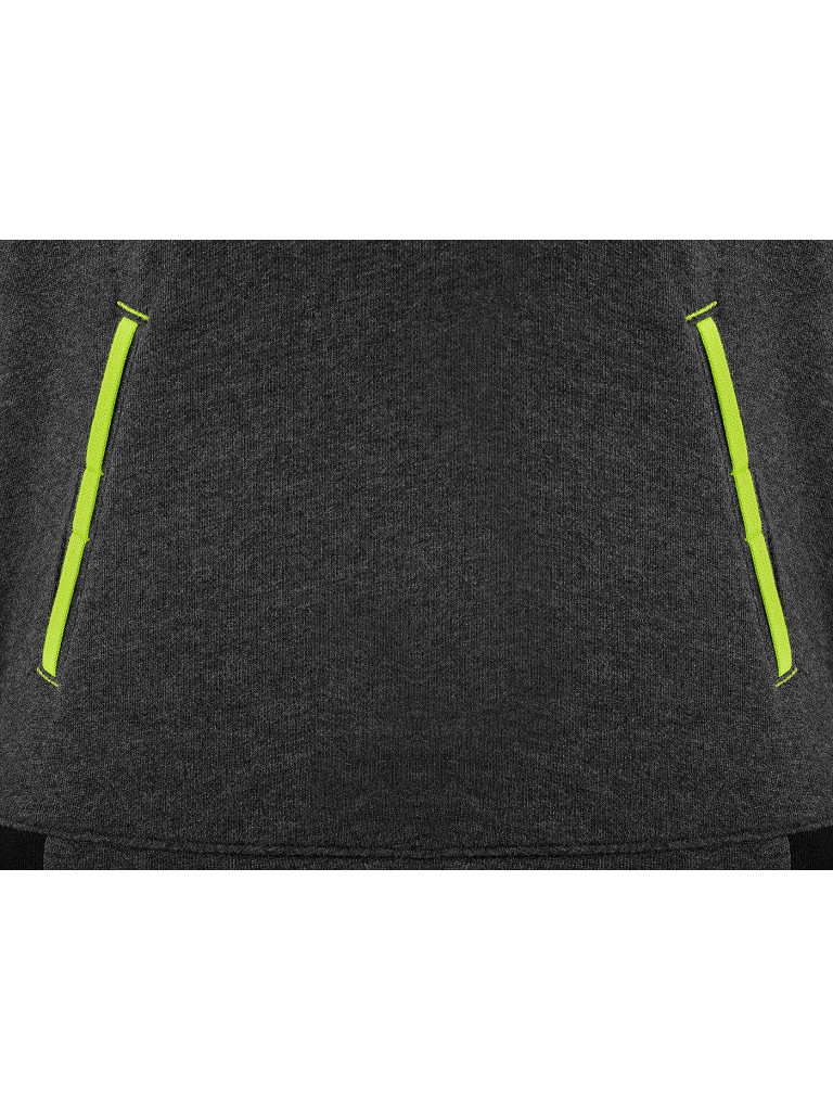 Babolat AERO HOOD SWEAT BLK HTHR суетшърт