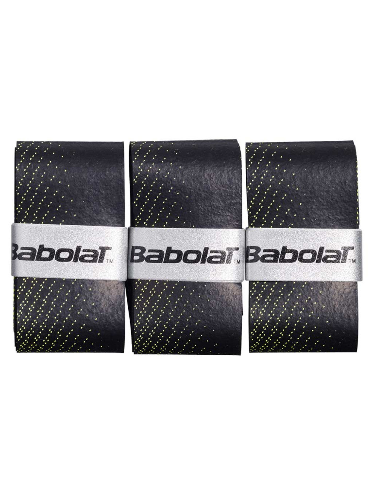 Овъргрип Babolat VS Original X3, черен/жълт