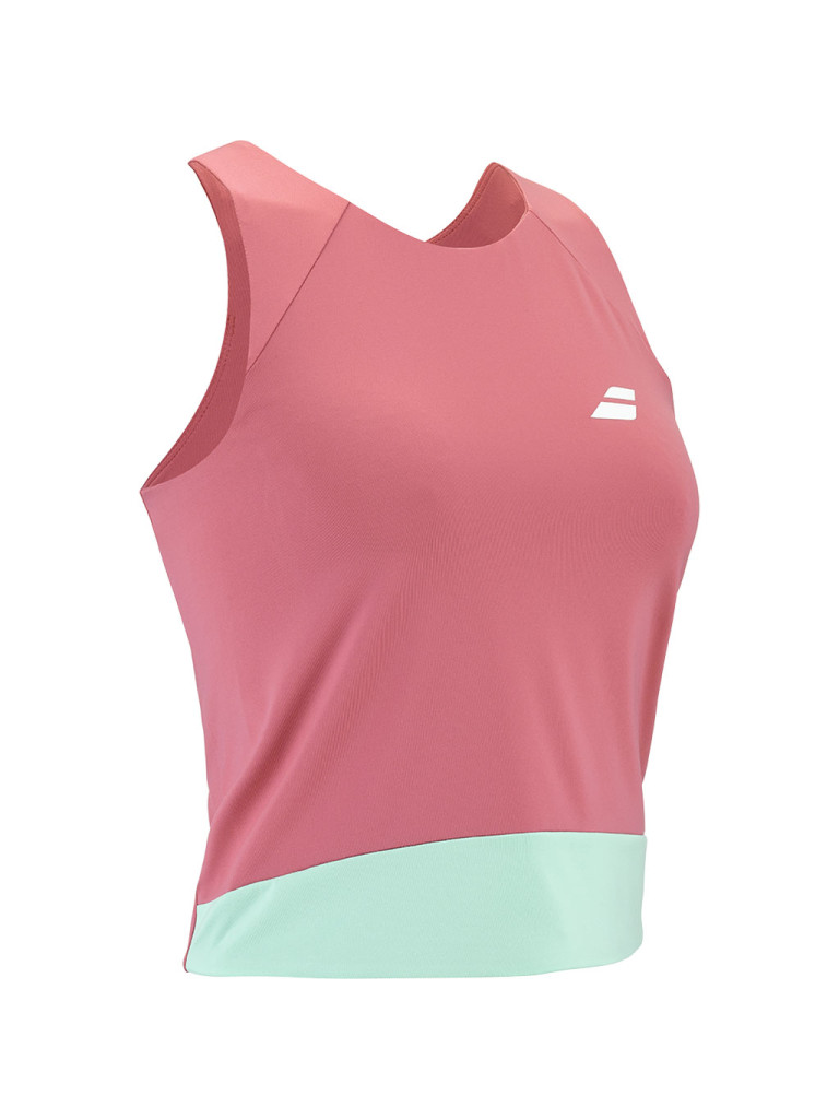 Дамски потник Babolat PERF TANK SUN KISSED CORAL