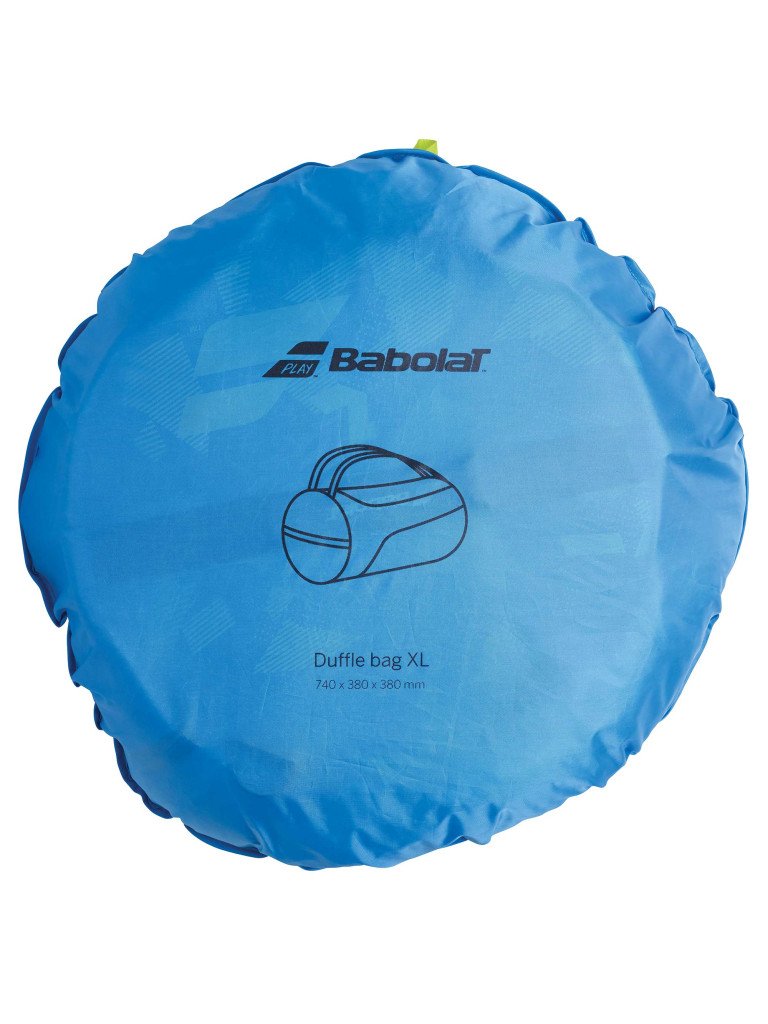 Babolat Duffel XL сак за тенис ракети 80 л синьо и жълто