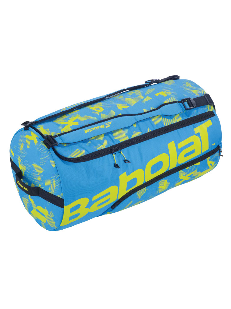 Babolat Duffel XL сак за тенис ракети 80 л синьо и жълто