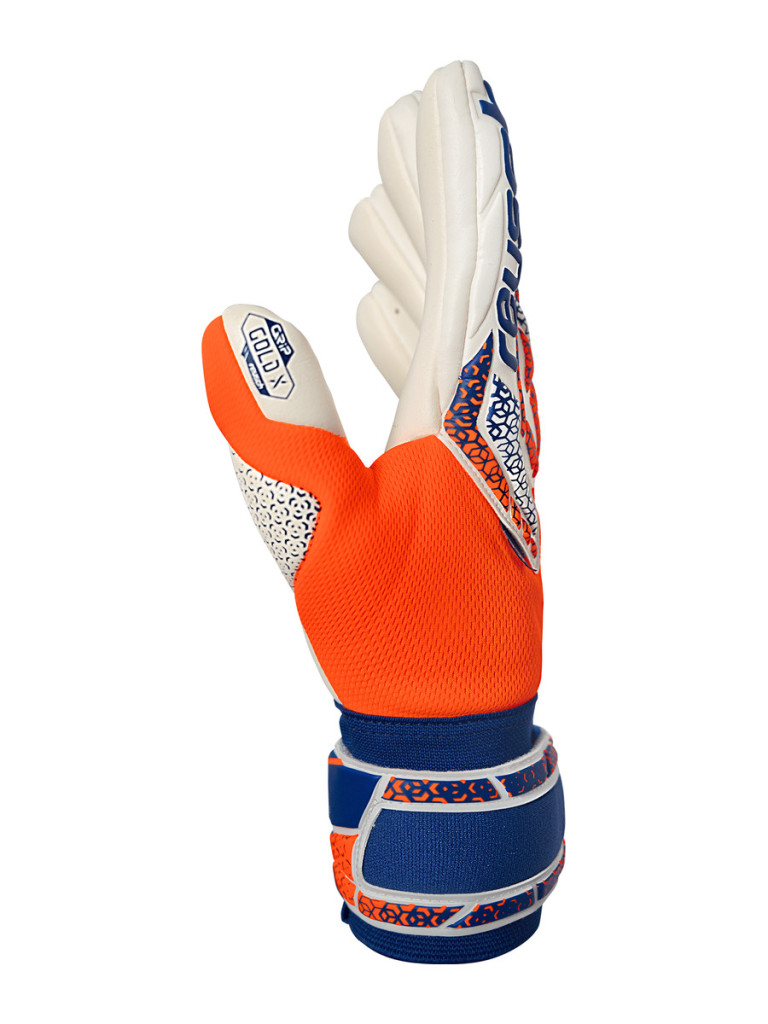 Вратарски ръкавици Reusch Attrakt Gold X NC 2025 - Orange-Blue-White