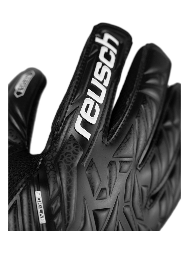 Reusch Attrakt Resist Junior 2025 Goalkeeper Gloves - Black
