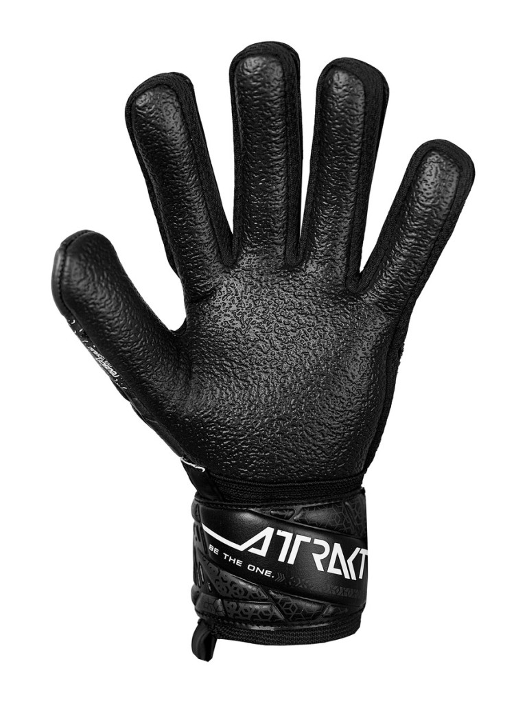 Детски вратарски ръкавици Reusch Attrakt Resist Junior 2025 - Black