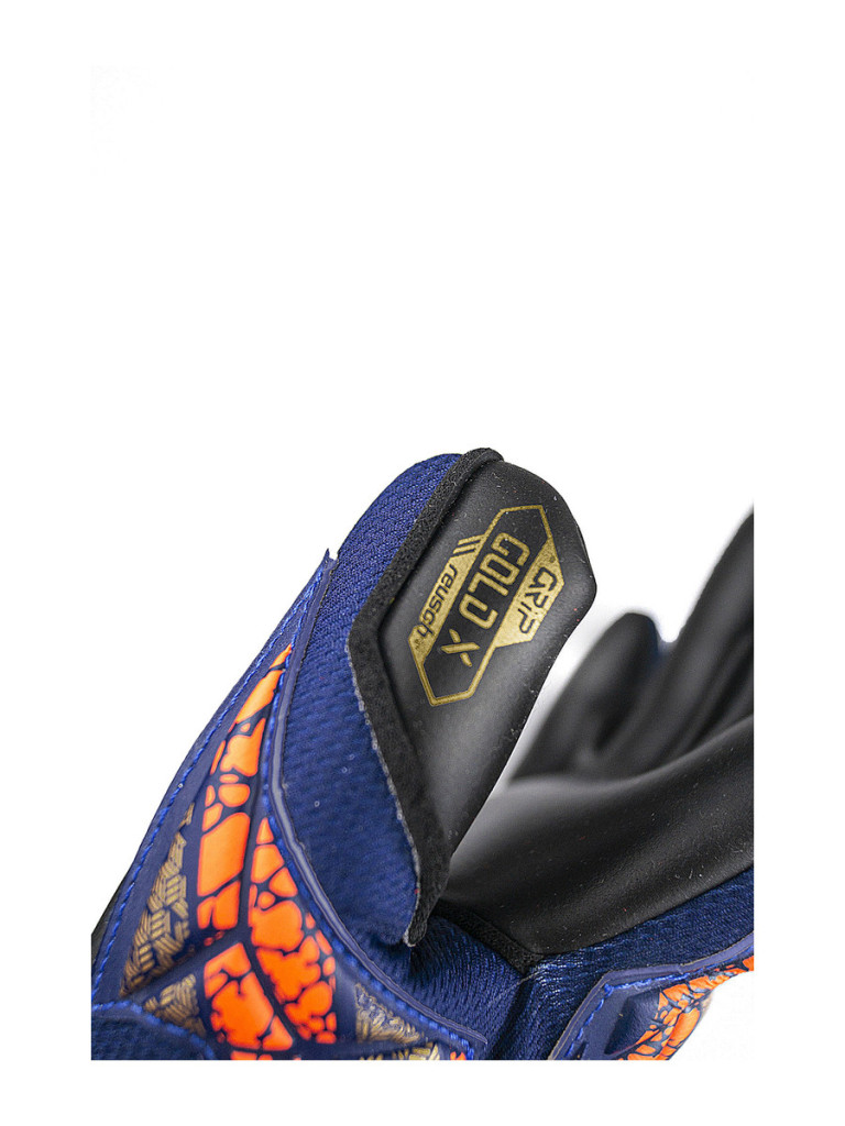 Вратарски ръкавици Reusch Attrakt Gold X 2024 - Premium Blue-Gold-Black