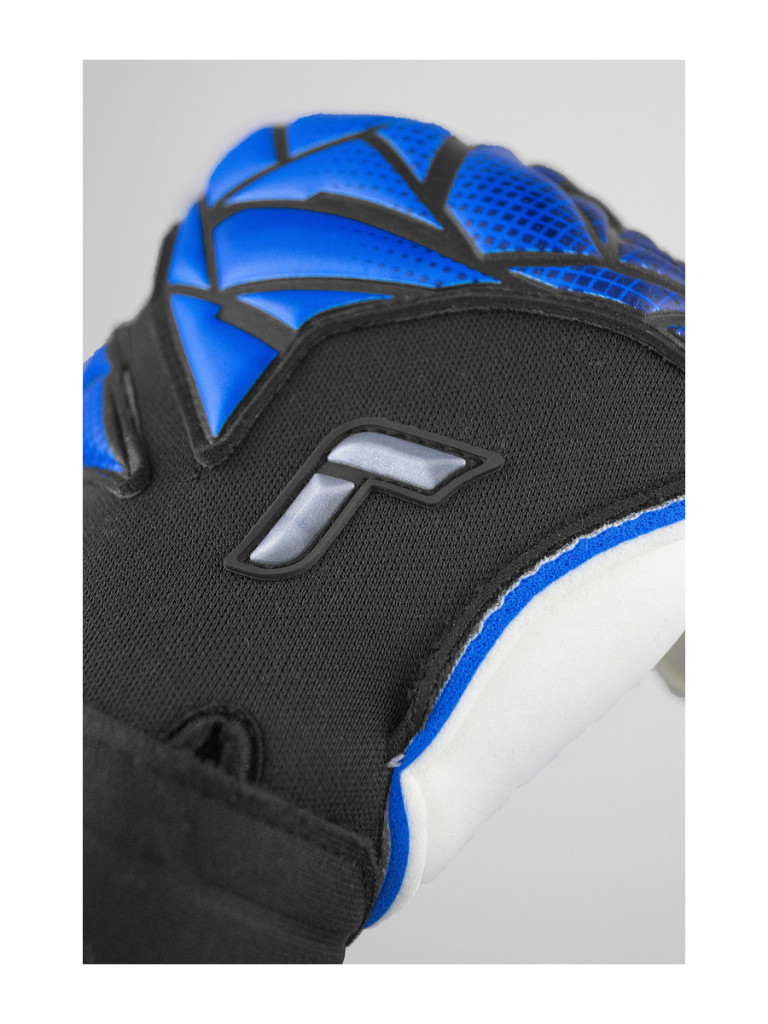 Вратарски ръкавици Reusch Attrakt RE:GRIP 2024 - Black-Electric Blue