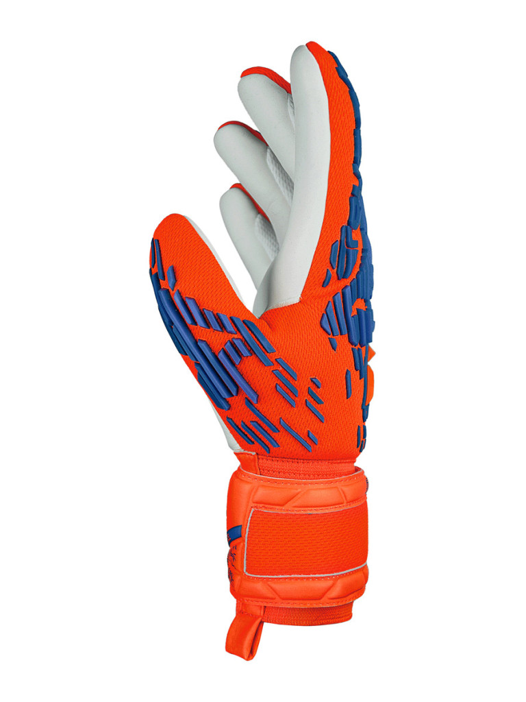 Reusch Attrakt Freegel Silver 2024 Goalkeeper Gloves - Orange-Blue