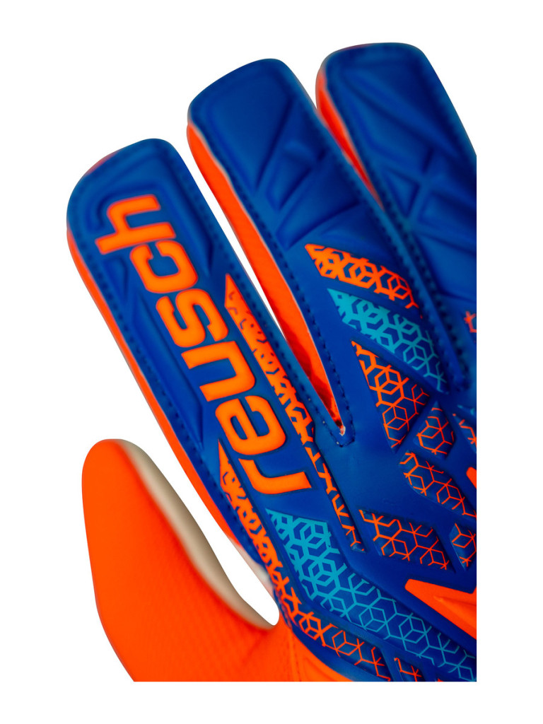 Вратарски ръкавици Reusch Attrakt Starter Solid 2025 - Orange-Blue