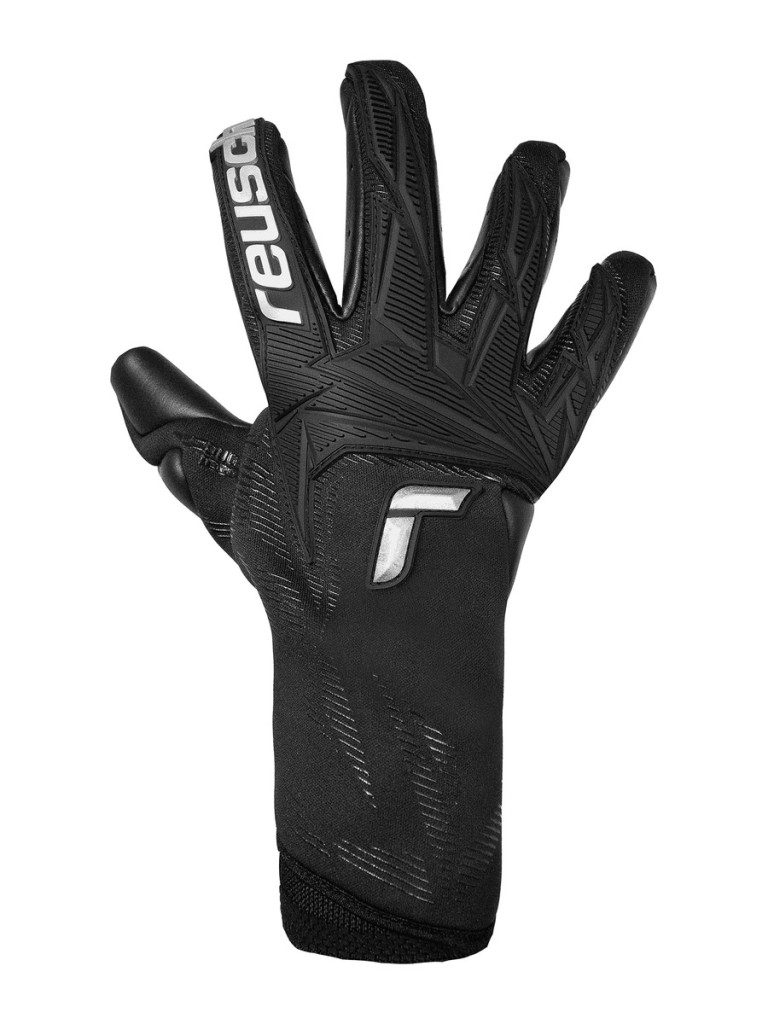 Вратарски ръкавици Reusch Attrakt Duo Strapless 2026 - Black-Silver-Grey