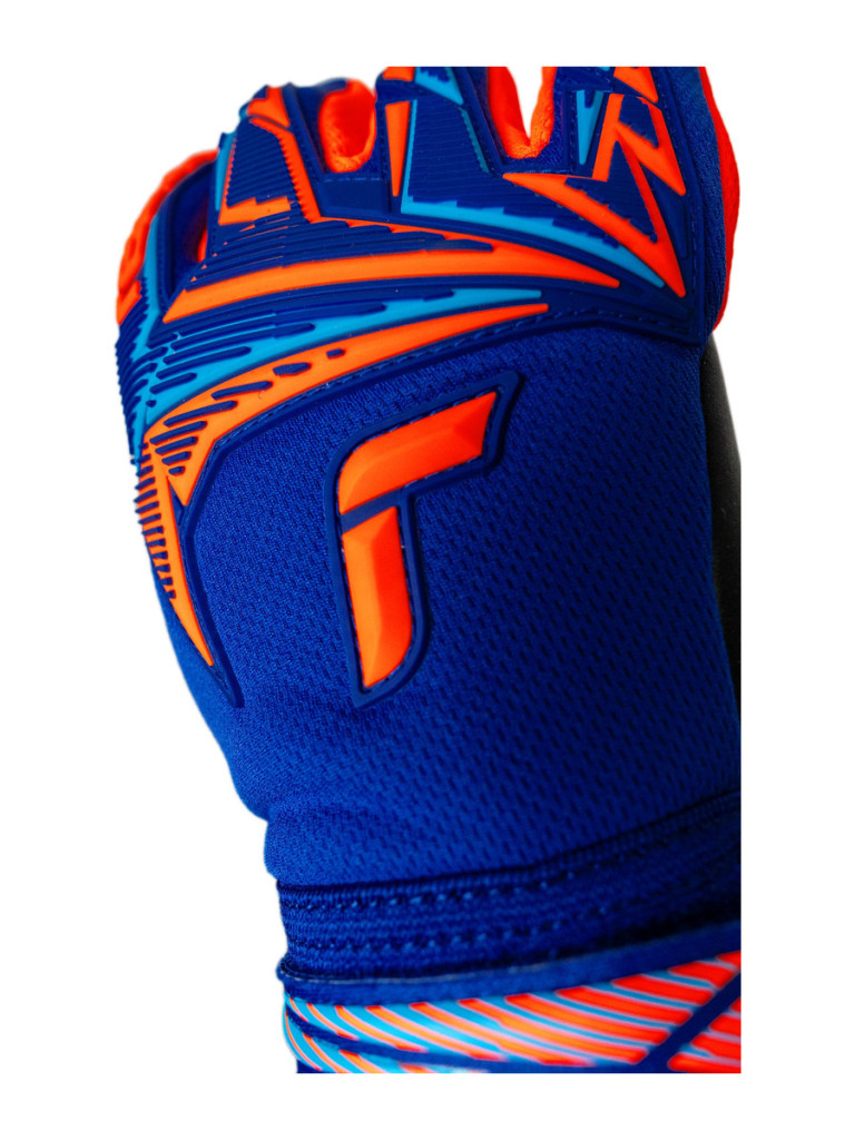 Reusch Attrakt Freegel Duo NC 2026 Goalkeeper Gloves - Blue-Orange