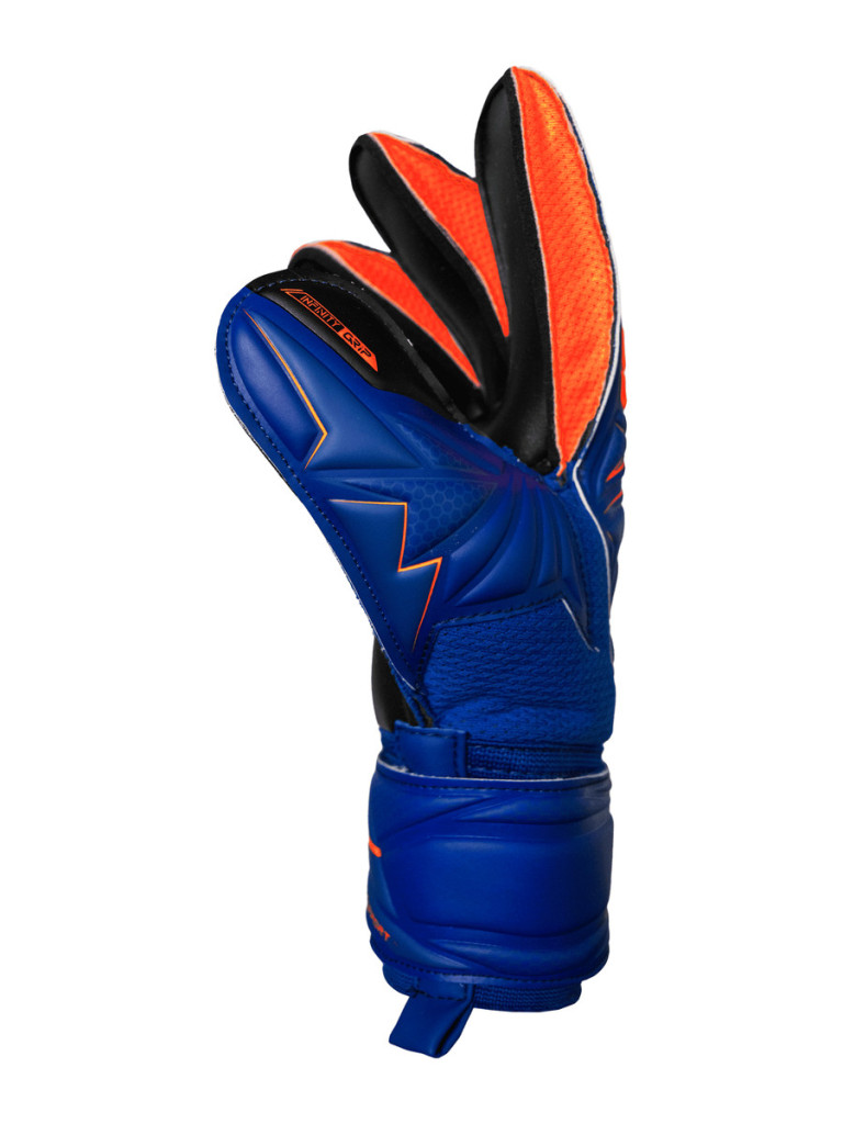 Вратарски ръкавици Reusch Attrakt Infinity Finger Support 2026 - Blue-Orange