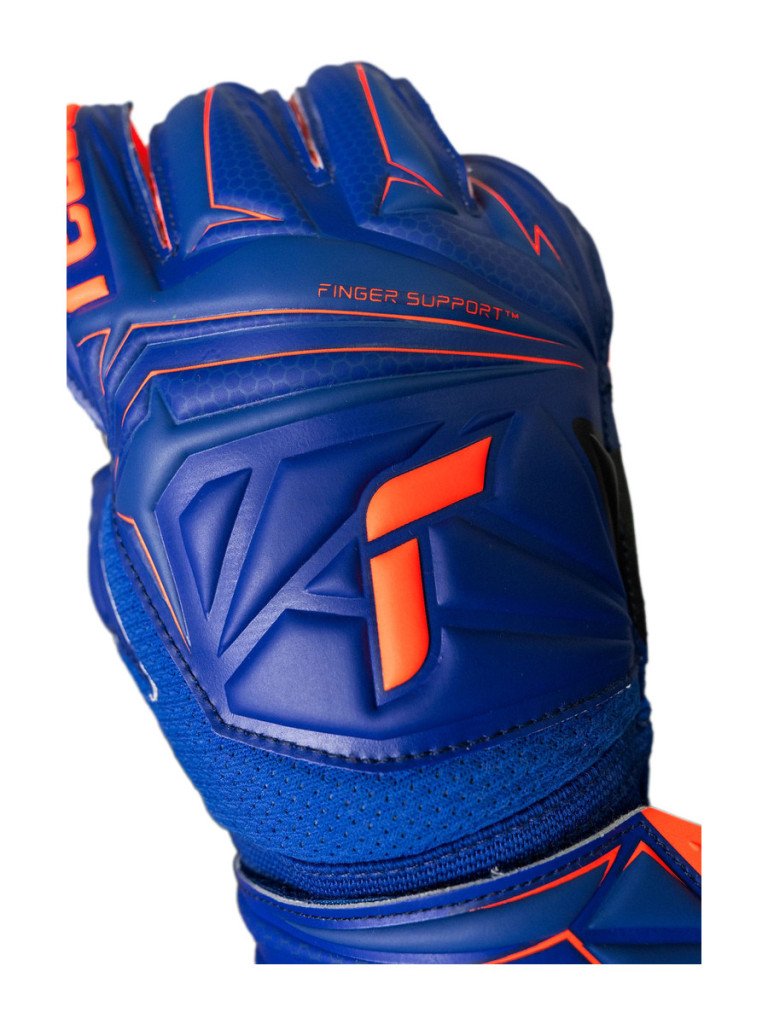 Вратарски ръкавици Reusch Attrakt Infinity Finger Support 2026 - Blue-Orange
