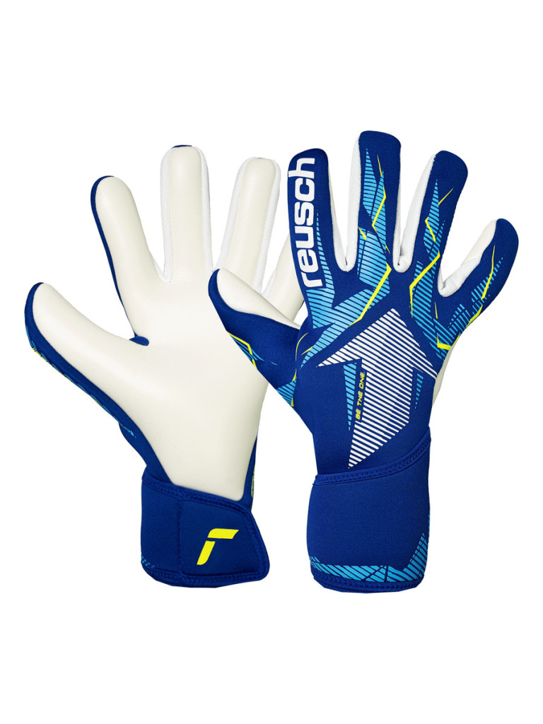 Вратарски ръкавици Reusch Fastgrip Advance 2026 - Blue-Turquoise-White
