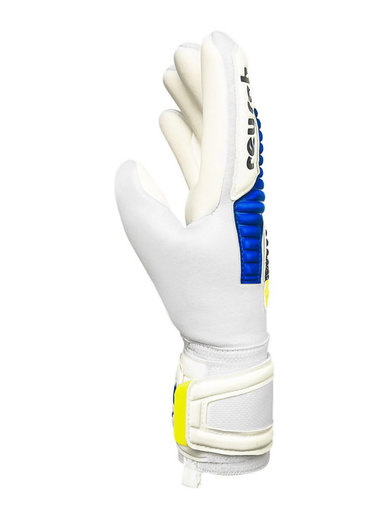Вратарски ръкавици Reusch Legacy '86 Gold X 2026 - White-Blue