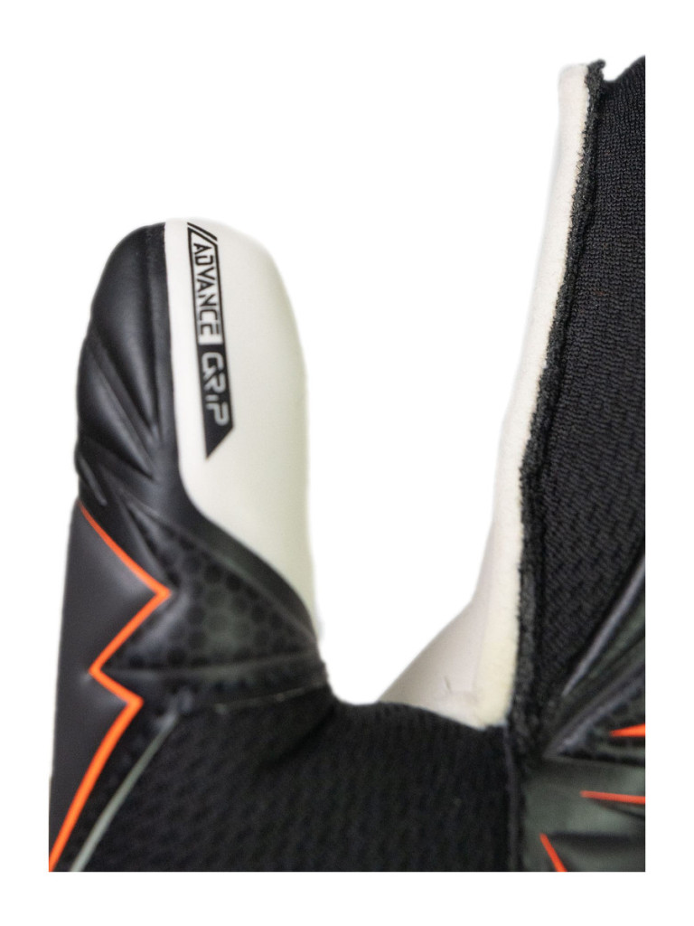 Reusch Attrakt Advance Finger Support Junior 2026 Goalkeeper Gloves - Black-Shocking-Orange