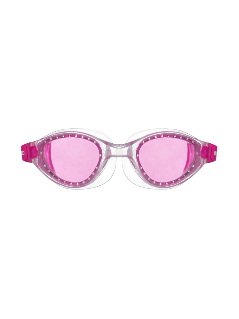 Детски очила за плуване Arena Cruiser Evo Junior - Fuchsia-Clear-Clear