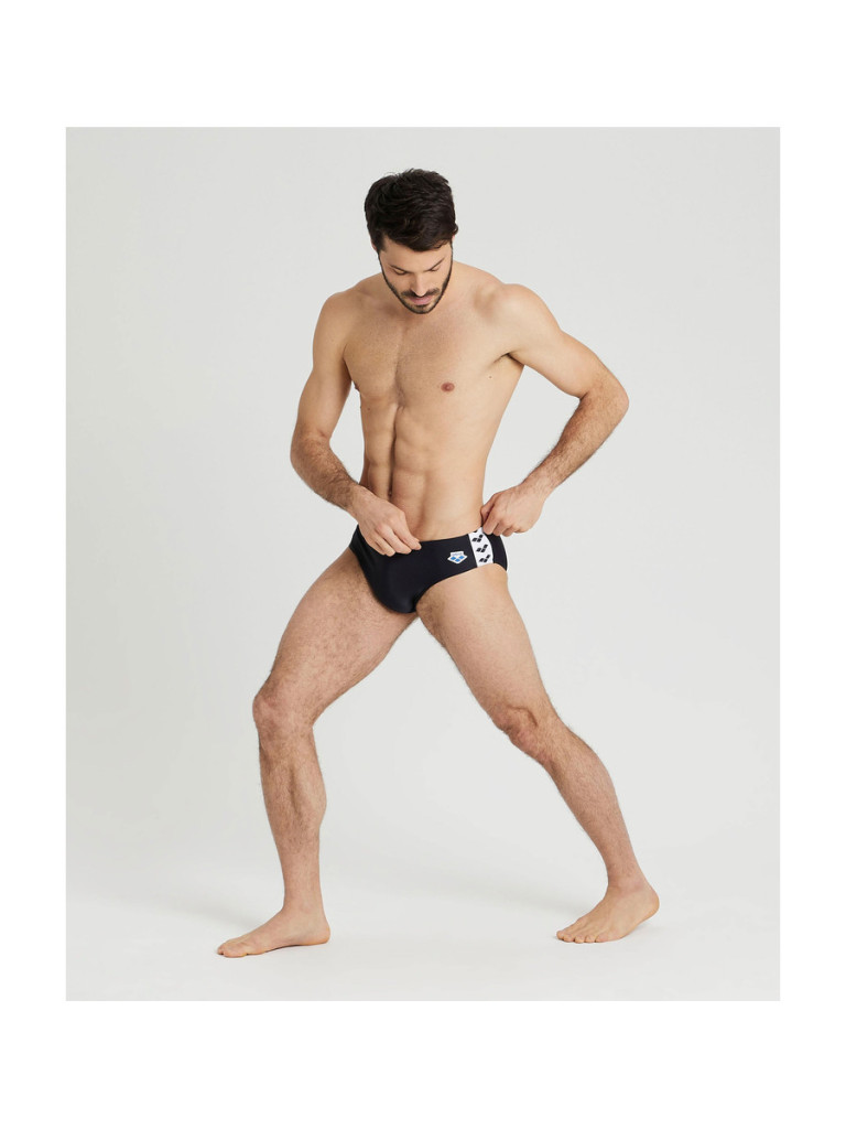 Мъжки бански слип Arena Icons Swim Briefs - Black