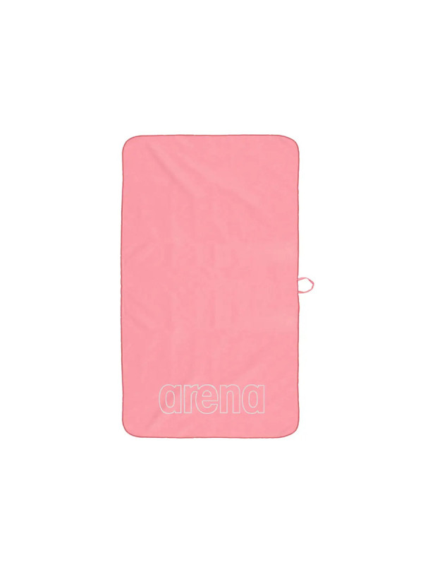 Микрофибърна кърпа Arena Smart Plus Pool Towel 150 × 90 см - Pink-White