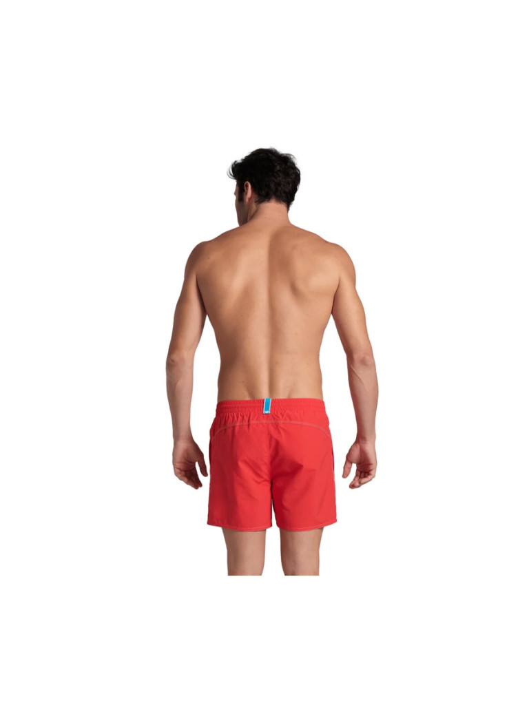 Мъжки плажни шорти Arena Bywayx R - Fluo Red-Water
